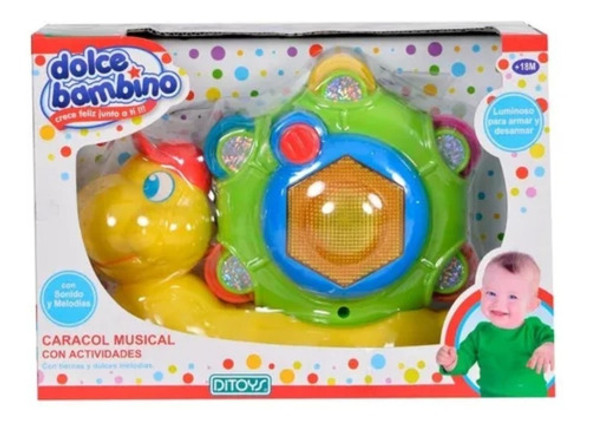 Caracol Musical Con Actividades Dolce Bambino 1703 0