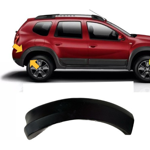 Moldura Fender Paragolpe Renault Duster Trasero Izquierdo 0
