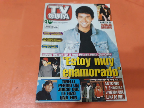 Revista Super Tv Guia 69 Oreiro Shakira Tinelli Aleandro 0