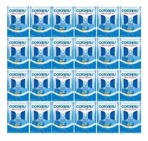 Johnson & Johnson Cotonetes Flexibles Descartables X24 Cajas 0