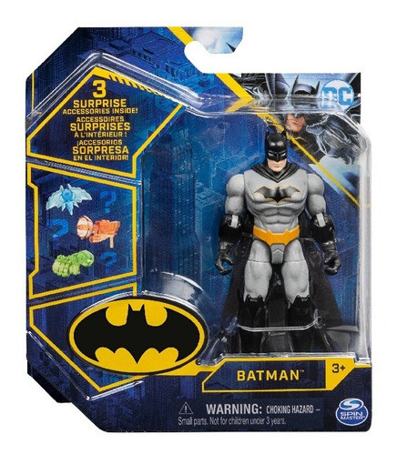Muñeco Colección Batman - Batman Con Accesorios Sorpresa 0