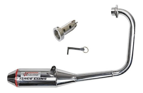 Escape Rouser Ns 160 Cromado Competicion Paolucci + Sordina 0