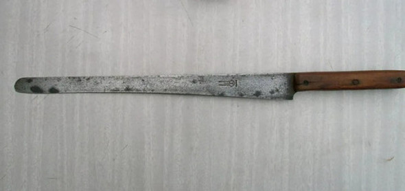 Antiguo Cuchillo Fiambrero Medaille La Trompette France 1