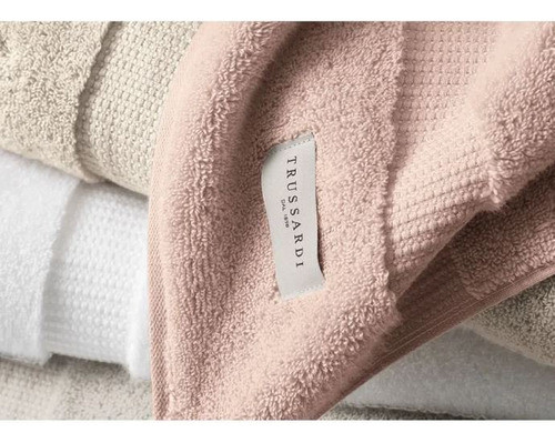 Toalha De Rosto Doppia Trussardi Soft Rose 48cm X 90cm 1