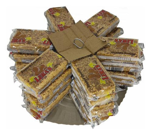 Paçoca Caseira Leras 80gr Display Com 30 Unidades 0
