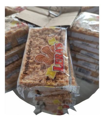 Paçoca Caseira Leras 80gr Display Com 30 Unidades 1