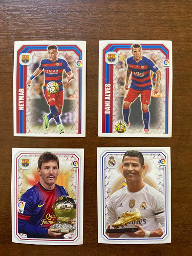 Figurinhas Barcelona E Real Madrid 0