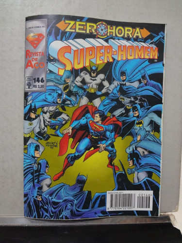 3 Gibis Batman Nº 10 Super Homem Nº 146 Superboy Nº  13 0