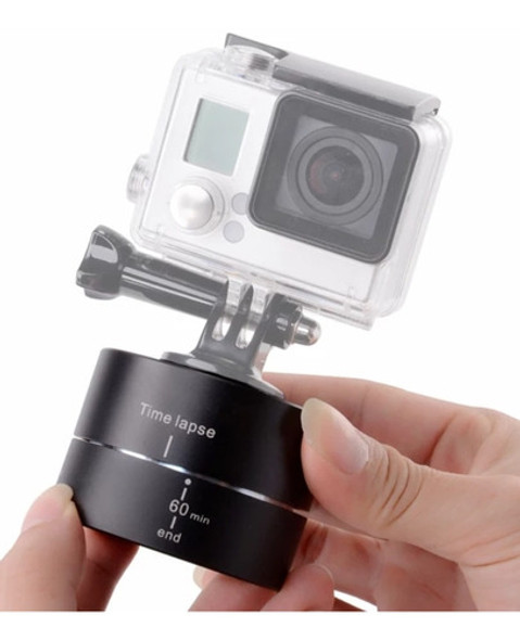 Time Lapse 360o Gopro Camaras Digitales Soporte Girador 1 Hs 1