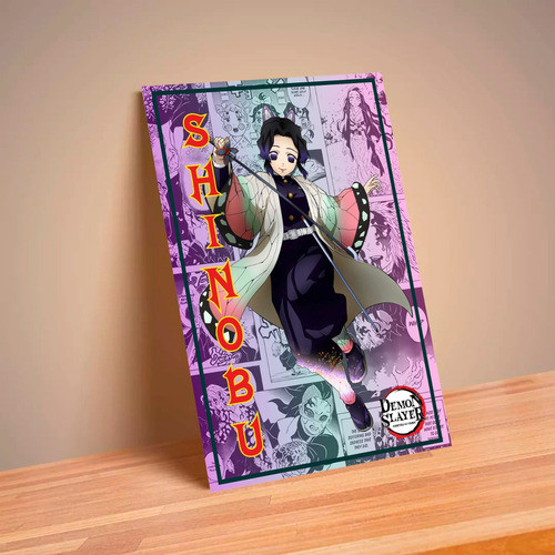 Poster Mural Hd  Full Color - Demon Slayer - Shinobu 1