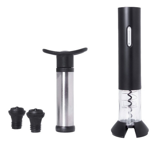 Sacacorchos Electrico Automatico Pilas + Bomba Vacio Vino 0