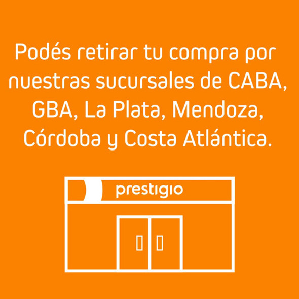 Mesa De Camping Plegable - 1,20 Mt - Blanco- Prestigio 1