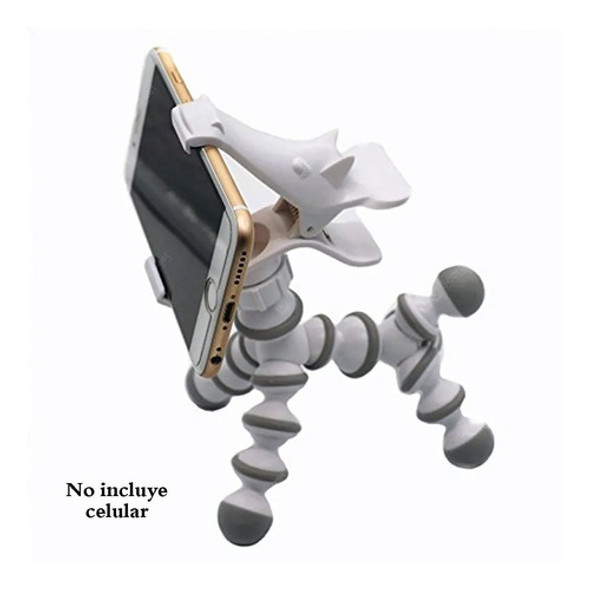 Ditron Soporte Flexible Con Pinza Perro Blanco Negro Sk-trip 1 Ditron Soporte Flexible Con Pinza Perro Blanco Negro Sk-trip 1