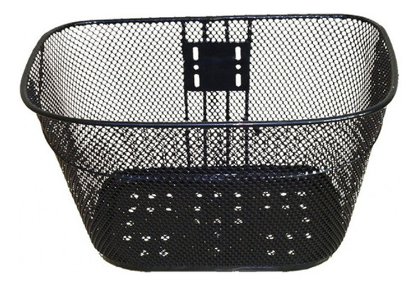 Canasto P/ Bicicleta Delantero De Alambre (negro)works 0