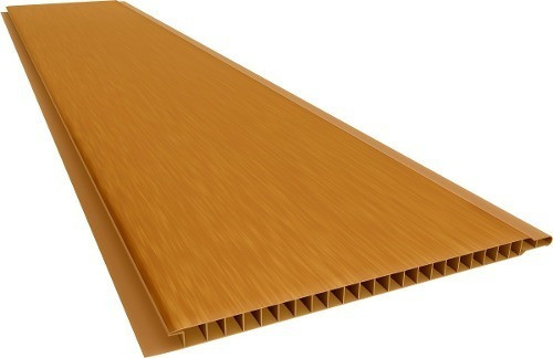Machimbre De Pvc Simil Madera 10mm 1