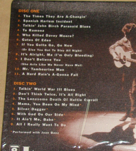 Bob Dylan Live 1964 2 Cds Nuevo Sellado / Kktus 1