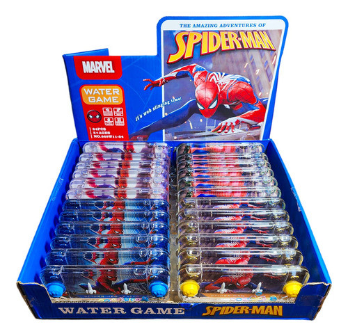 3 Juego De Agua Spiderman Hombre Araña Souvenir Juguete Niño 1