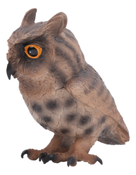Brinquedo Infantil Owl Bird Model Wild Animal Pvc Craft Educ 1 Brinquedo Infantil Owl Bird Model Wild Animal Pvc Craft Educ 1