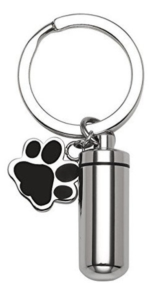 Collar + Llavero Abierta Urna Cremación Memorial Perro Colga 1