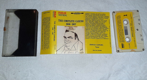 Frt Grátis Enrico Caruso Complete 1906-1907 Fita K7 0