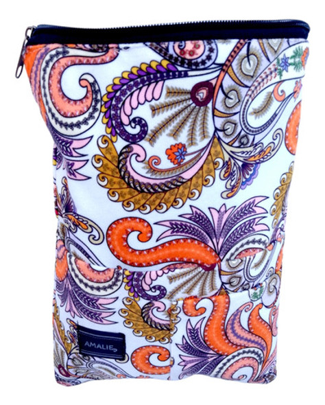 Funda Para Libros Impermeable Con Cierre Y Bolsillo 0