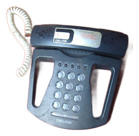 Telefono Fijo De Mesa Digital Delos Negro D175 No Funciona 0