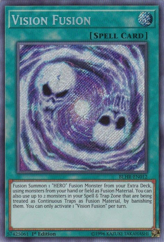 Vision Fusion - Blhr-en012 - Secret Rare 0