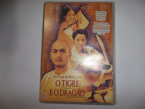 Dvd O Tigre E O Dragão Ang Lee Com Encarte Interno 0
