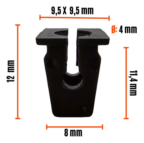 Clip Grampa Traba Tapizado Parante Chevrolet Cruze X10 C 1