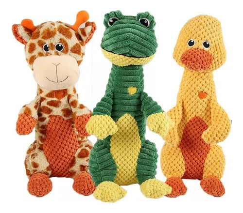 Quack & Jump & Hop Squeaky Peluche Para Perros Medianos Y Gr 1