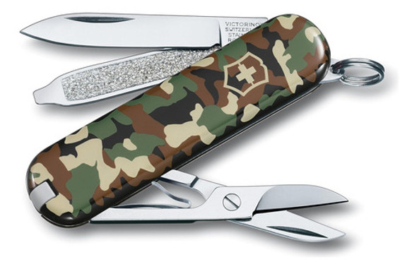 Navaja Victorinox Swiss Army Classic Sd  58 Mm-camuflaje 0
