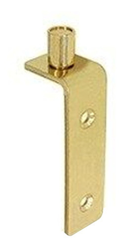 Pino Guia Porta Correr Curvo 90 Graus Latão 50 X 15mm 4peças 1