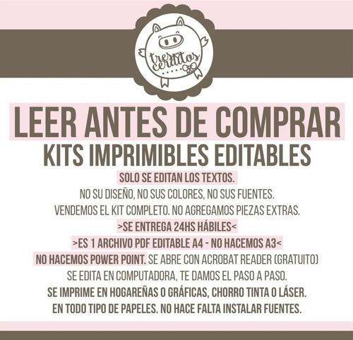 Kit Imprimible Leo El Camión Textos Editables  3c 1