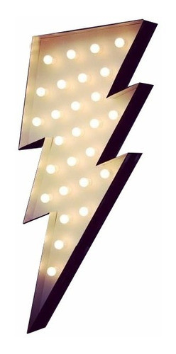 Letras Figuras Logo Corpóreas Vintage Chapa C/luz 30cm Co 06 1