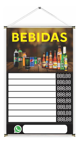Banner Pronto Bebidas/adega Ref 33 - 45x70 Cm (arte Pronta) 0 Banner Pronto Bebidas/adega Ref 33 - 45x70 Cm (arte Pronta) 0