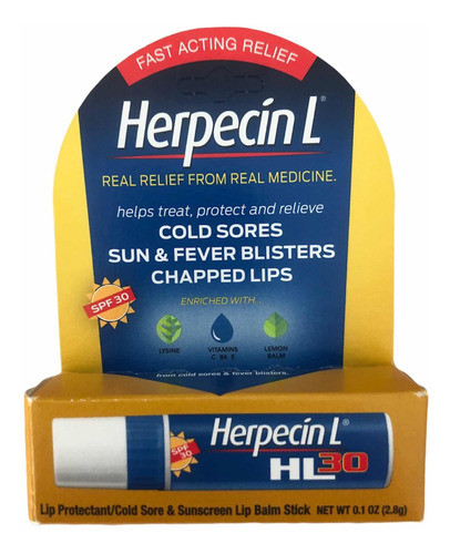 Herpecin L Balsamo Labial Barra Herpes Fps 30 100% Original 1