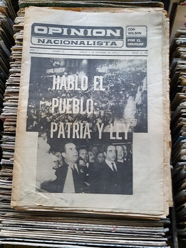 Diario Opinion Nacionalista Año 1973 1