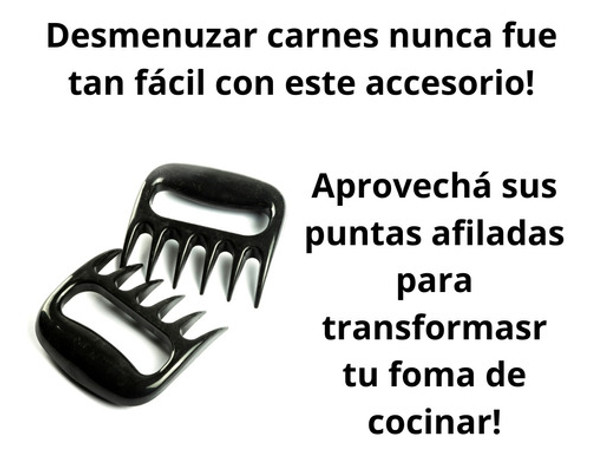 Garras De Oso De Plastico Para Desmenuzar Kamado Argentino 1