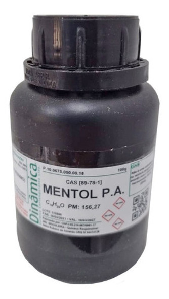 Mentol Cristalizado Pa 500g - 100% Puro 0