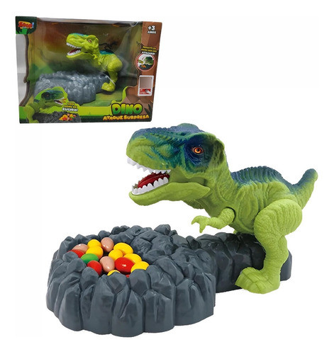 Brinquedo Dino Ataque Surpresa Com Sons - Zoop Toys 0