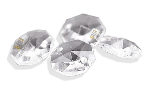 Combo 300  Caireles Cristal 16 Mm Y Argollas Por Mayor 0