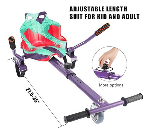 Mingto Go Kart - Accesorio De Asiento Para 1