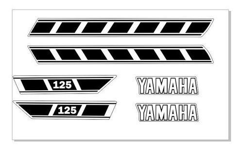 Faixas Modelo Yamaha - Restauração - Frete Grátis 0