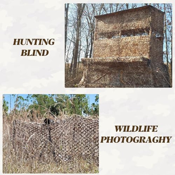 Red De Camuflaje Para Caza Camping Deco 1.5mx6m - Pasto Seco 1