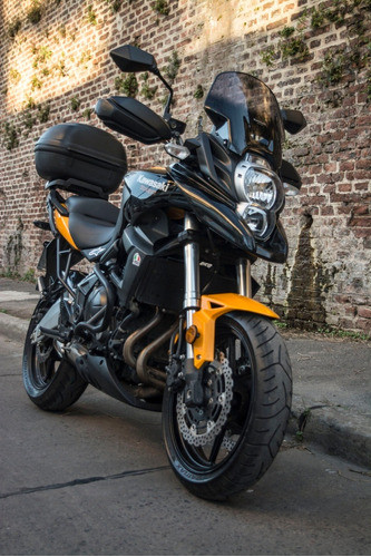 Kawasaki Versys 650 Pico De Pato Y Cortaspray 650 Negro Mate 1