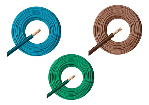 Pack 3 Rollos Cable Unipolar 2,5 Mm Kalop Cat5 X 30 Mts. 0