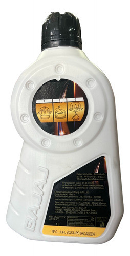 Aceite Lubricante Moto Bajaj Gulf Sintético 10w50 Original 1