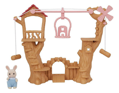 Parquinho Nas Árvores Do Bebê Sylvanian Families 5452 1