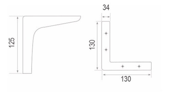 Patas Aluminio Pulido L2 Para Sillon Sofa Fullconfort 1