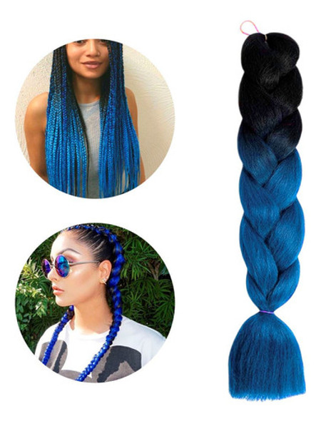 Pelo Para Trenzas Fantasía Californianas Sintético 0